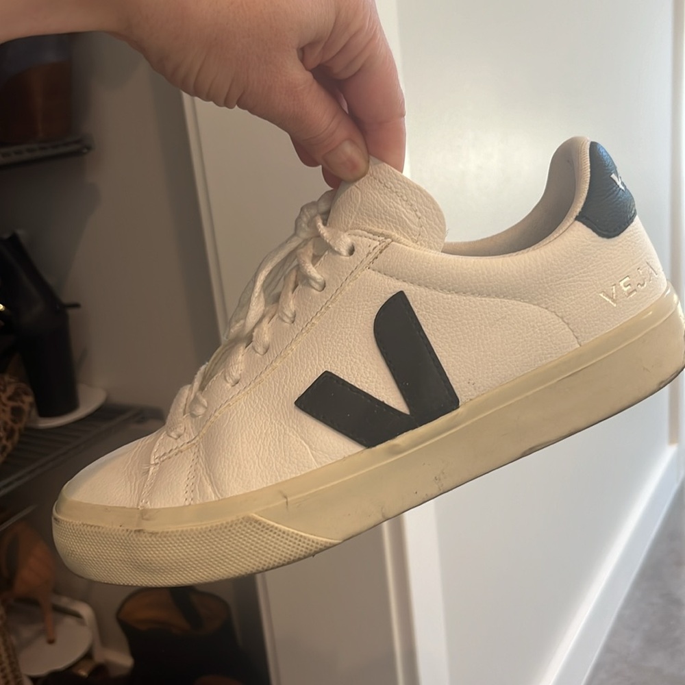 Veja Campo Trainers - extra white + black